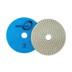 4" HURRICANE ES WHITE 3 STEP POLISHING SYSTEM