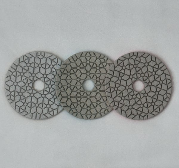 4" ACDZ THREE STEPWET ES POLISHING PAD (STAR)