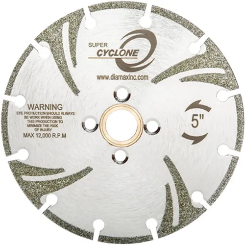 5" SUPER CYCLONE ELECTROPLATED MARBLE BLADE