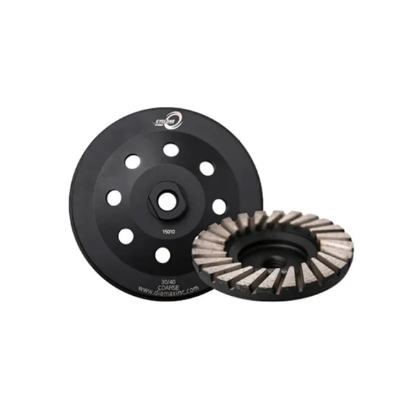 6" CYCLONE TURBO CUP WHEEL COARSE