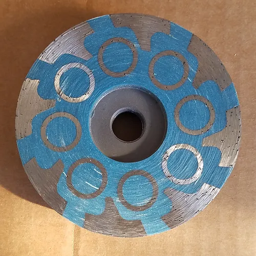 4" PREMIUN FLAT RESIN CUP WHEEL COARSE