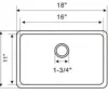 SINK-1611WHITE