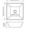 VESSEL SINK MODEL W-109A