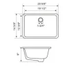SINK-1812WHITE