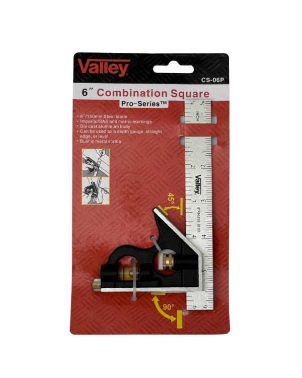 6" COMBINATION SQUARE
