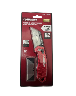 HUSKY FOLDING UTILITY KNIFE