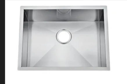 18 GAUGE STAINLESS STEEL LAUNDRY UNDERMOUNT ZERO RADIOUS SINK HM2318