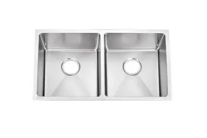 50/50 18 GAUGE MICRO RADIOUS UNDERMOUNT SINK R3218D